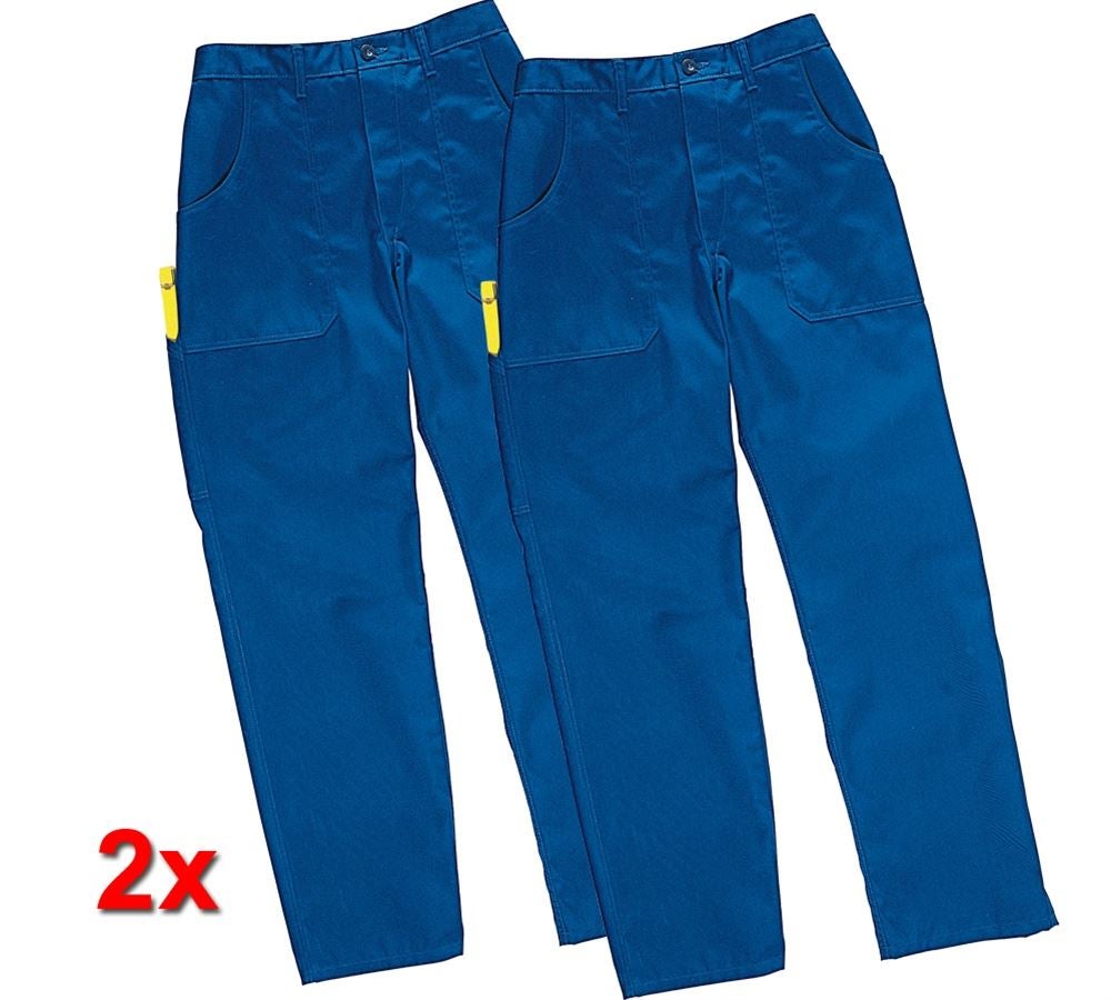 Pracovné nohavice: Nohavice do pása Economy, balenie 2 ks + nevadzovo modrá