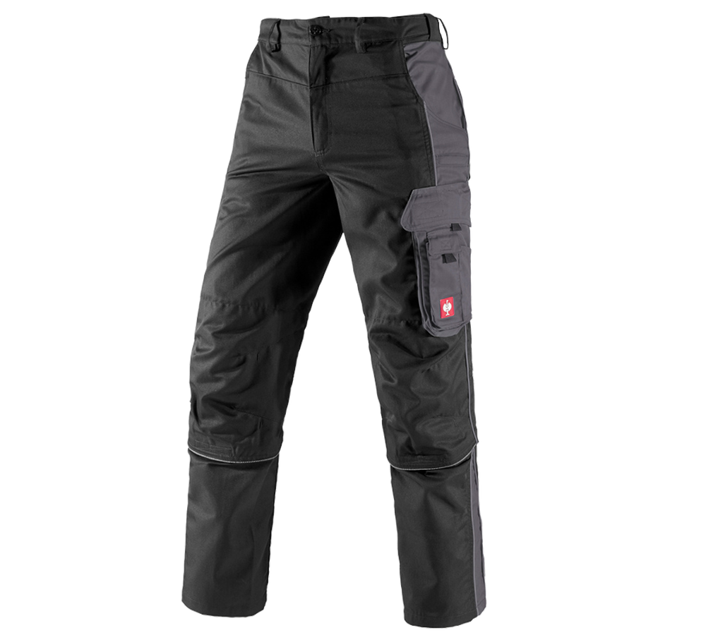 Pracovné nohavice: Nohavice do pása e.s.active Zip-Off + čierna/antracitová