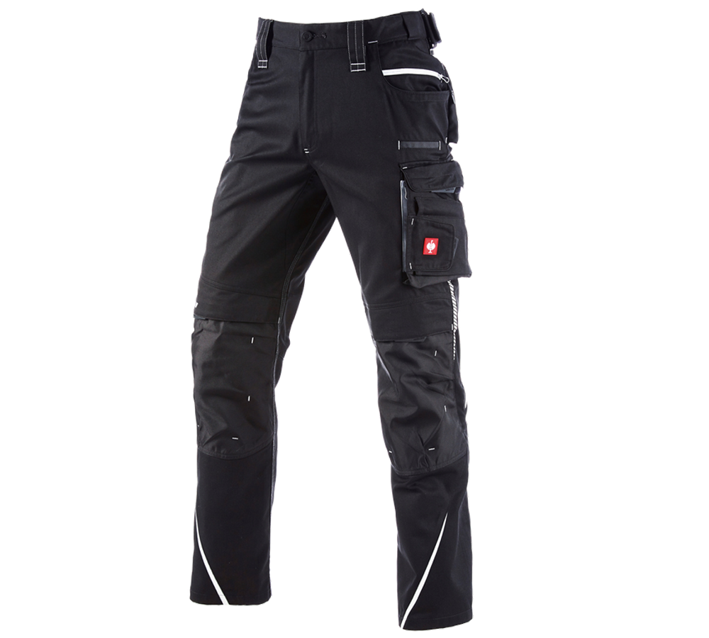 Pracovné nohavice: Zimné nohavice do pása e.s.motion 2020, pánske + čierna/platinová