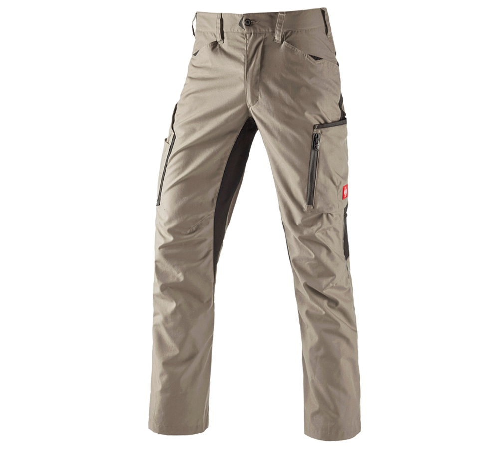Pracovné nohavice: Zimné nohavice do pása e.s.vision + hlinená/čierna