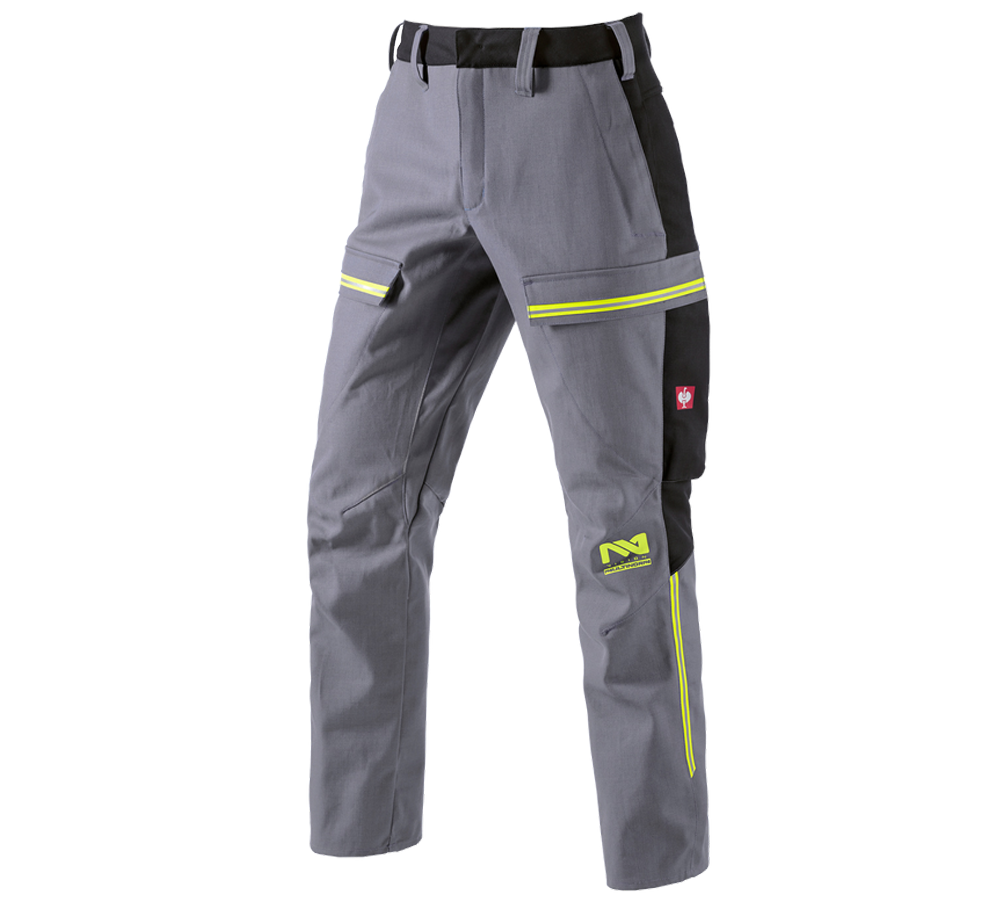 Pracovné nohavice: Nohavice do pása e.s.vision multinorm + sivá/čierna