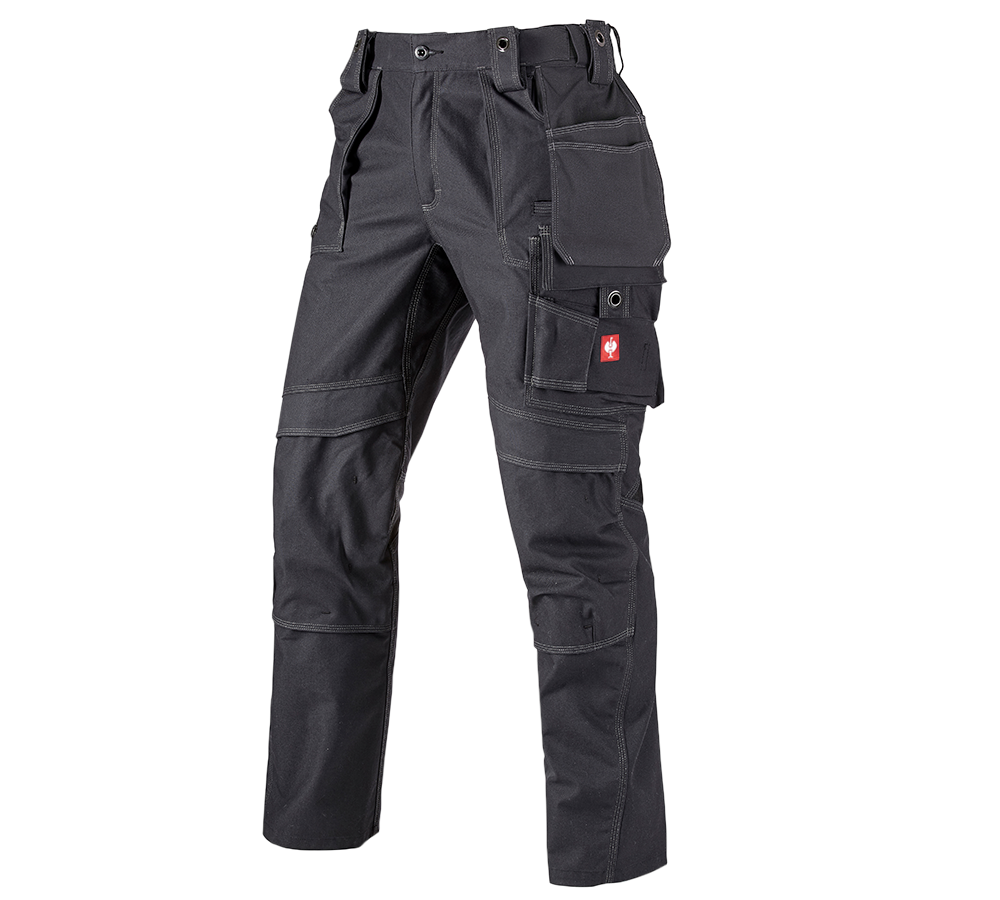 Pracovné nohavice: Nohavice do pása e.s.roughtough tool pouch + čierna
