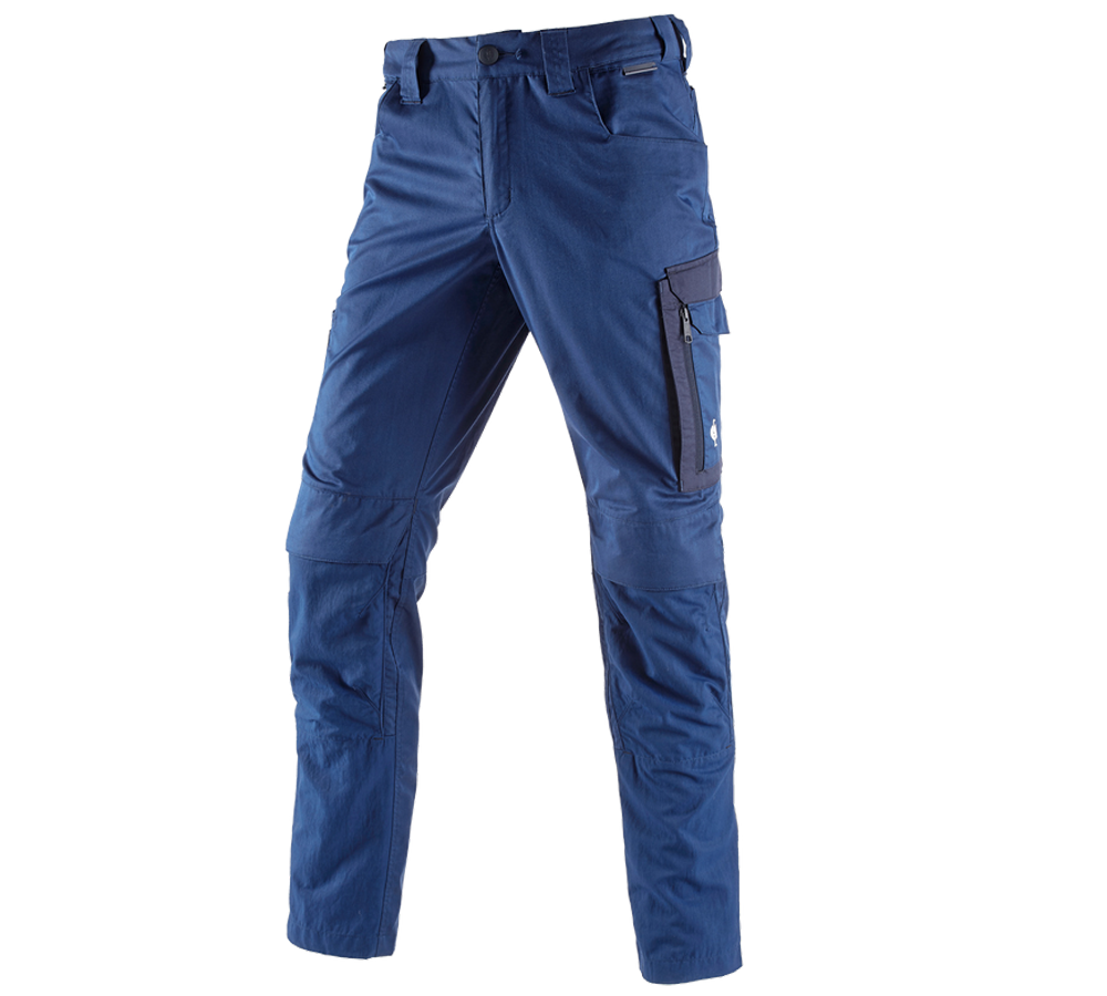 Pracovné nohavice: Nohavice do pása e.s.concrete light + alkalická modrá/tmavomodrá