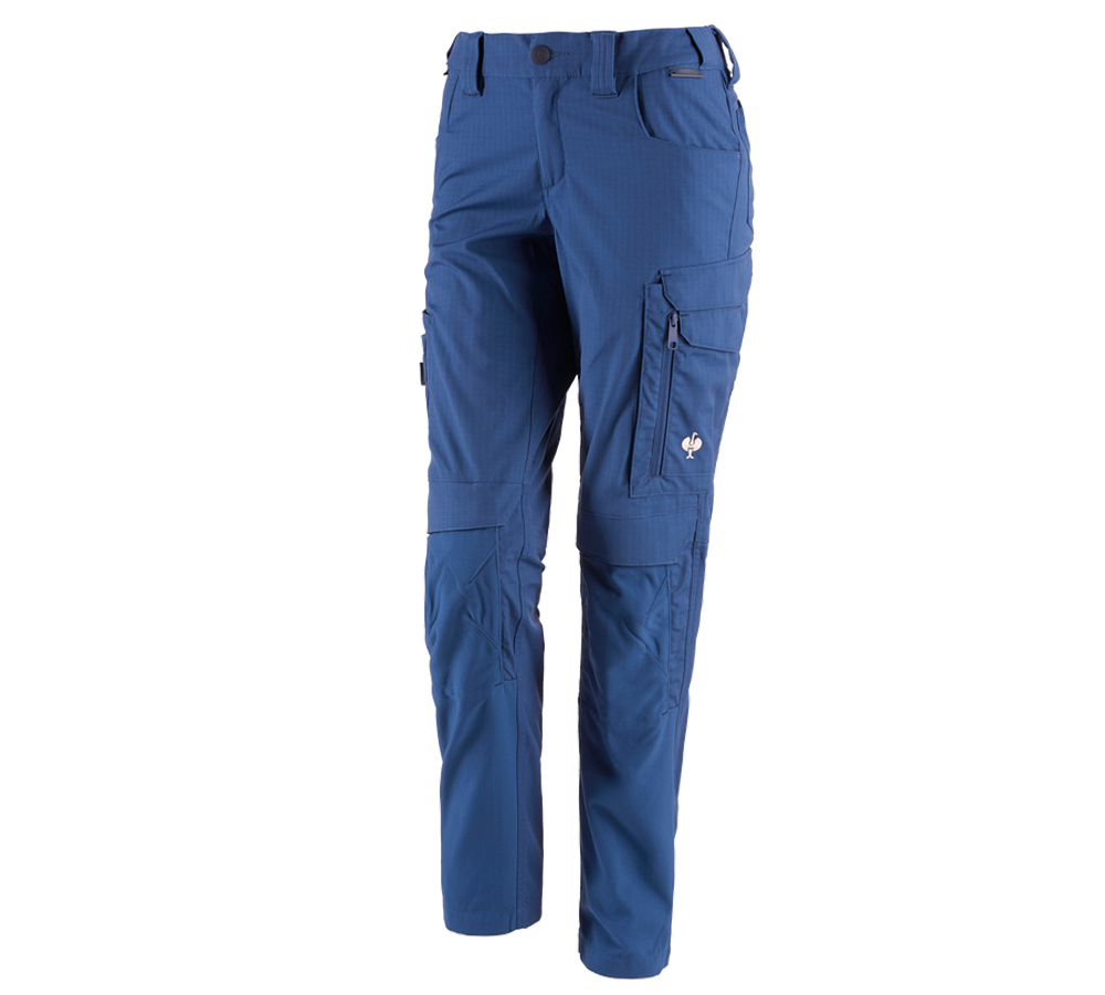 Pracovné nohavice: Nohavice do pása e.s.concrete solid, dámske + alkalická modrá