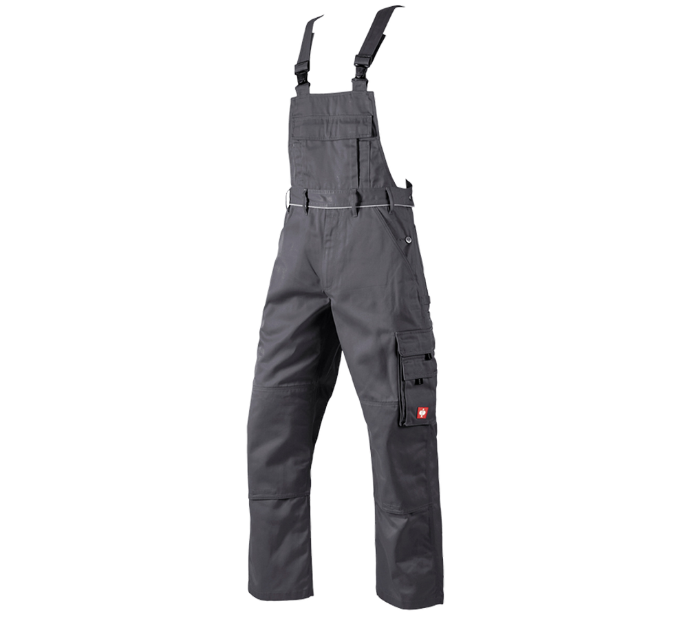 Pracovné nohavice: Nohavice s náprsenkou e.s.classic + sivá