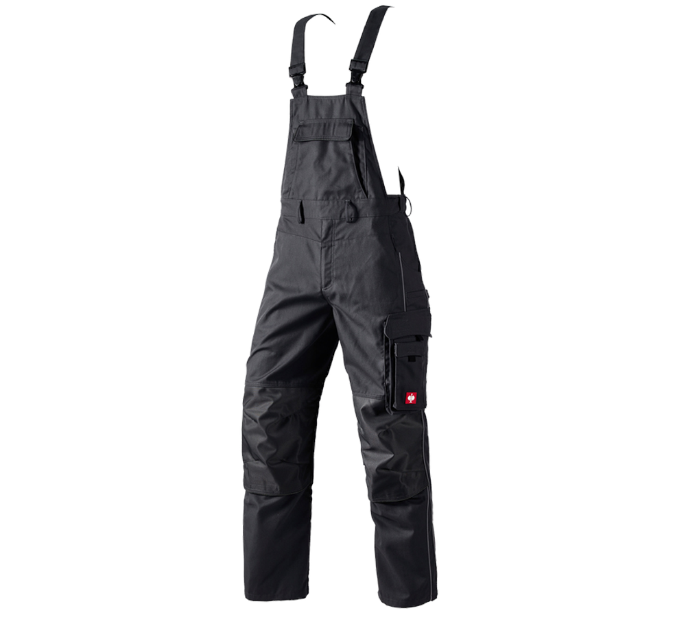 Pracovné nohavice: Nohavice s náprsenkou e.s.prestige + čierna