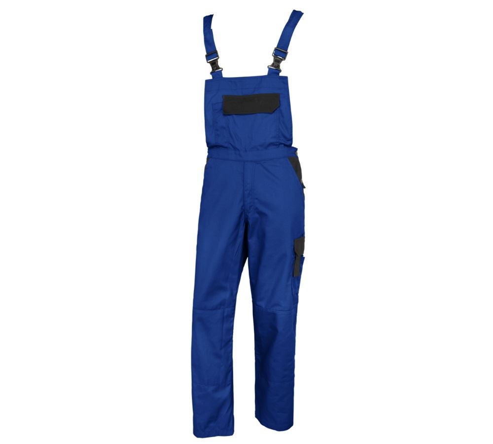 Pracovné nohavice: Nohavice s náprsenkou STONEKIT Odense + nevadzovo modrá/čierna