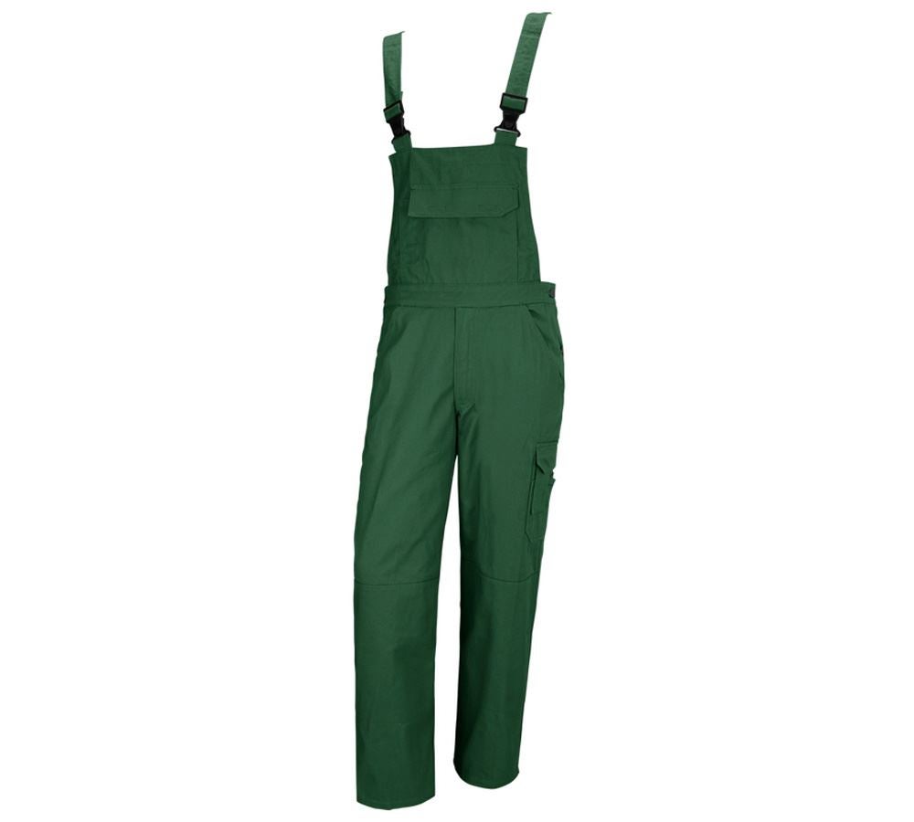 Pracovné nohavice: Nohavice s náprsenkou STONEKIT Aalborg + zelená
