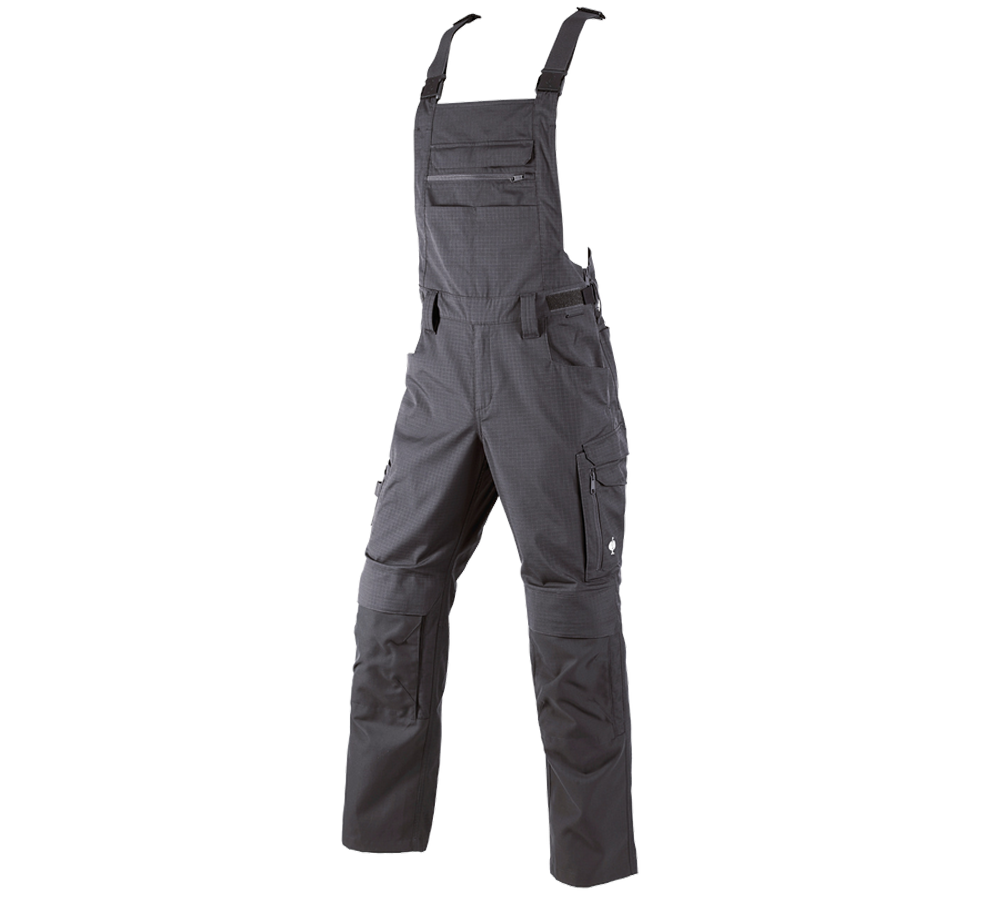 Pracovné nohavice: Nohavice s náprsenkou e.s.concrete solid + antracitová