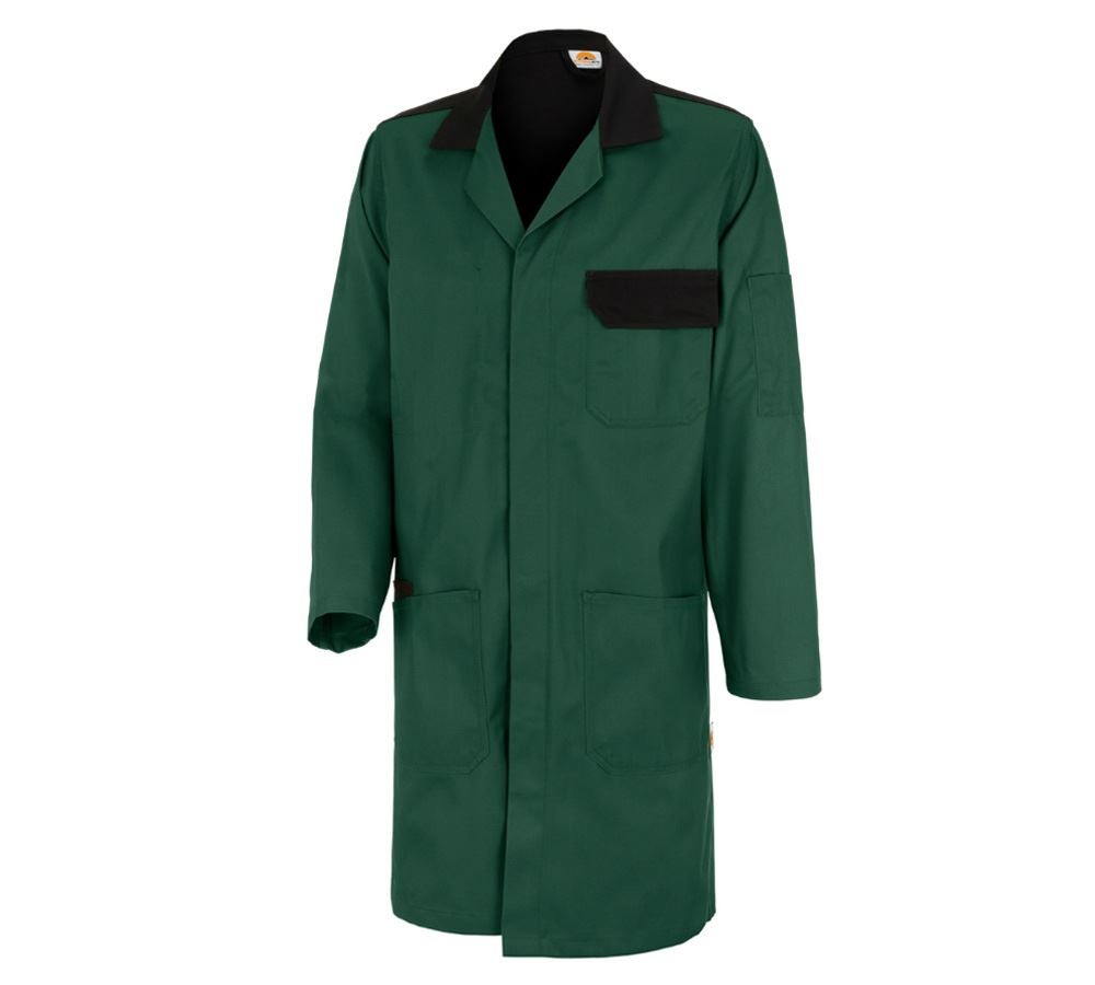 Pracovné plášte: Pracovný kabát STONEKIT Odense + zelená/čierna