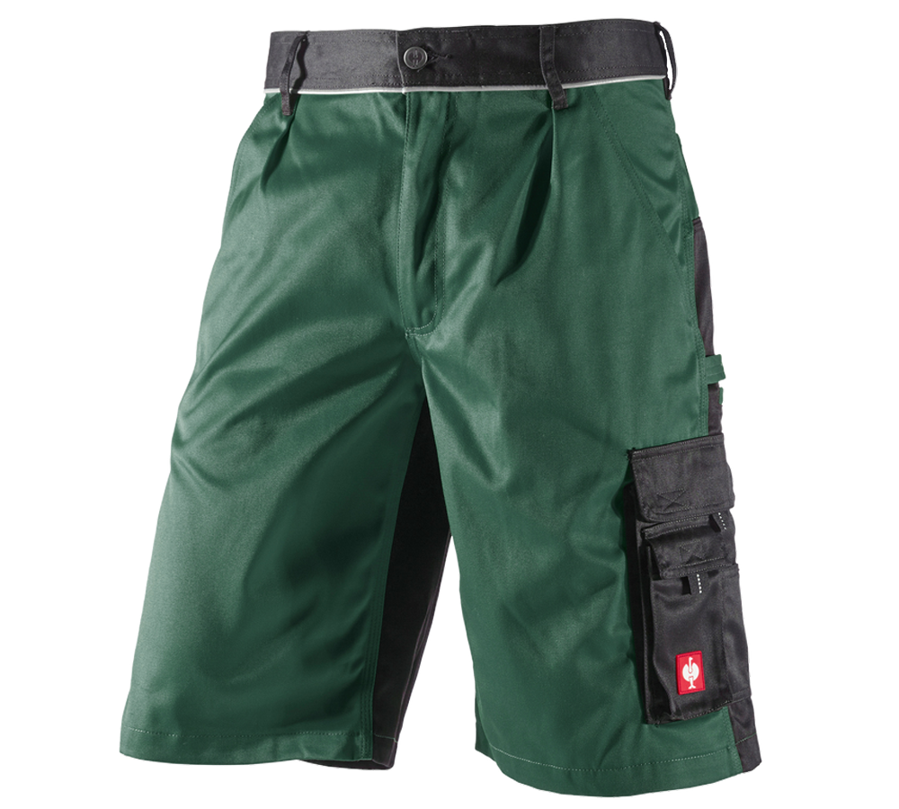 Pracovné nohavice: Šortky e.s.image + zelená/čierna
