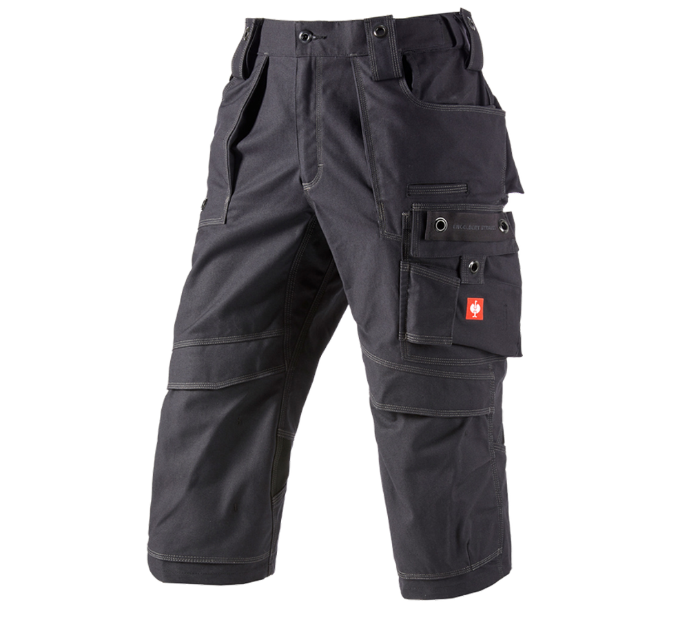 Pracovné nohavice: Pirátske nohavice e.s.roughtough + čierna