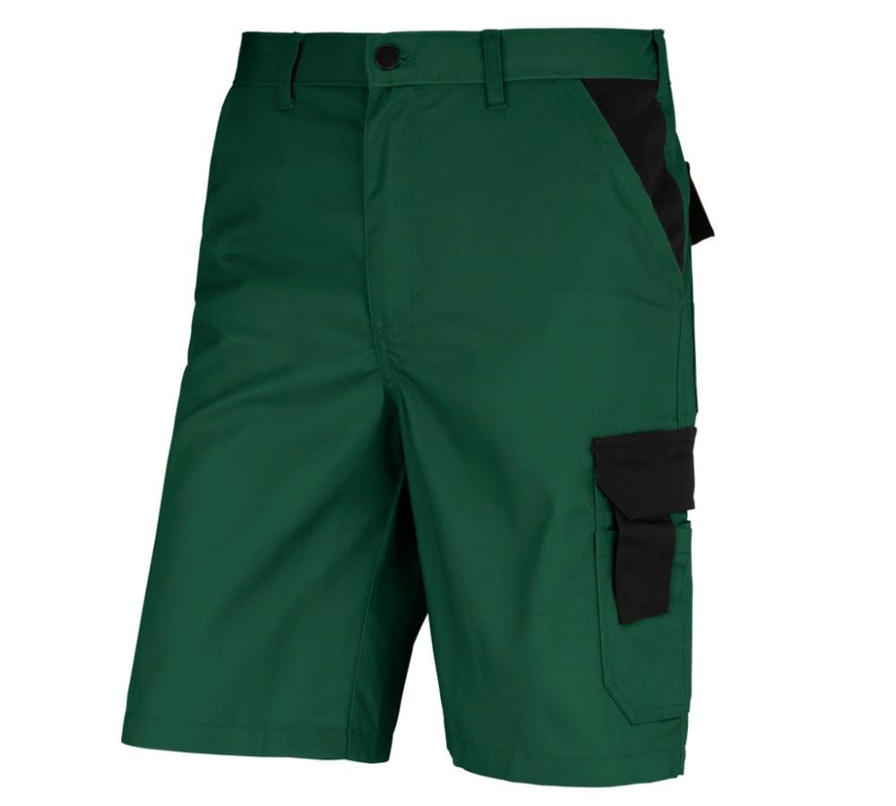 Pracovné nohavice: Šortky STONEKIT Odense + zelená/čierna
