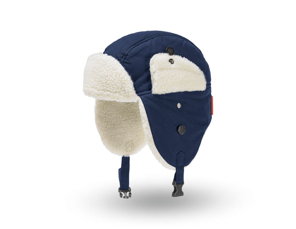 Studená: Zimná čapica e.s. cotton touch + nočná modrá