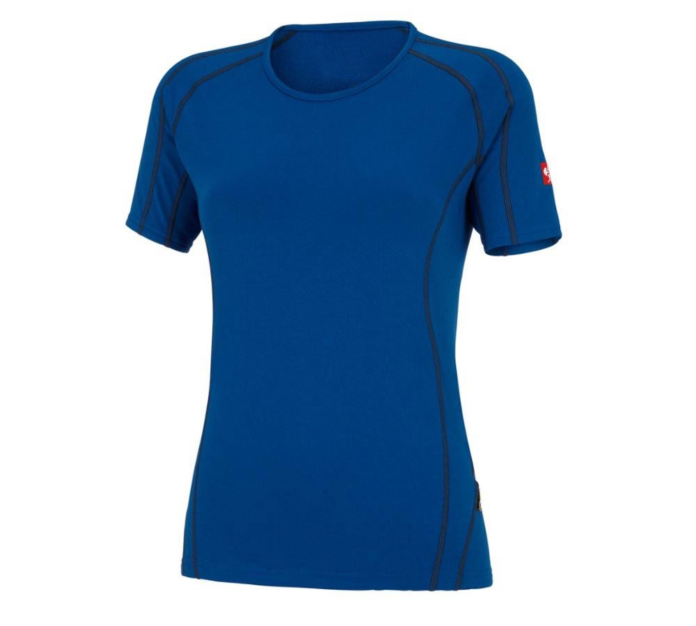 Funkčné spodné prádlo: Funkčné tričko e.s. clima-pro-warm, dámske + enciánová modrá