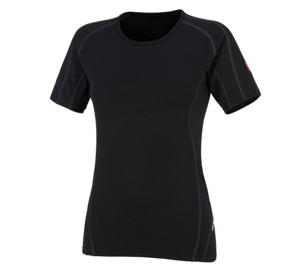 Funkčné spodné prádlo: Funkčné tričko e.s. clima-pro-warm, dámske + čierna