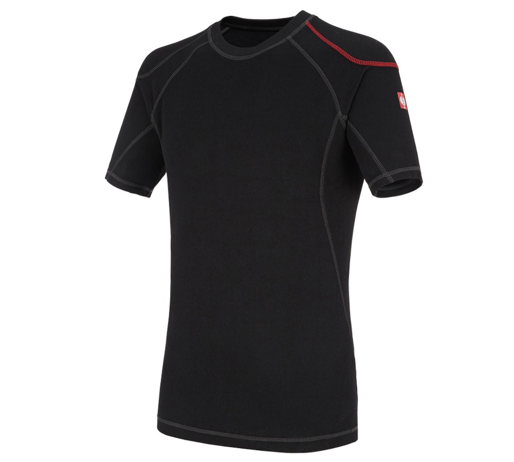 Spodná bielizeň | Termo oblečenie: e.s. Funkčné tričko basis-warm + čierna