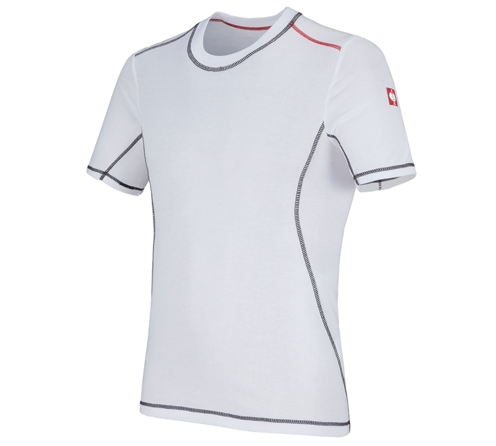 Spodná bielizeň | Termo oblečenie: Funkčné tričko e.s. basis-light + biela