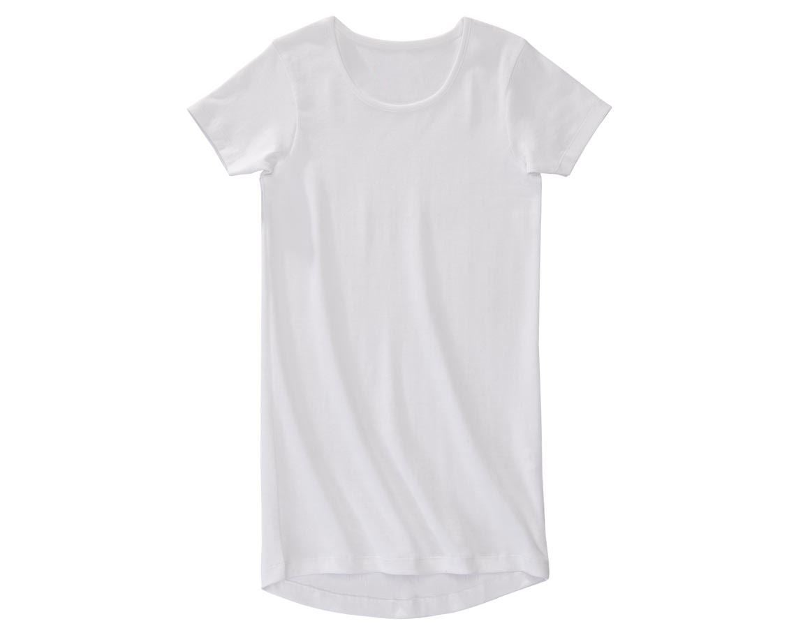 Spodná bielizeň | Termo oblečenie: Tričko e.s. cotton rib + biela