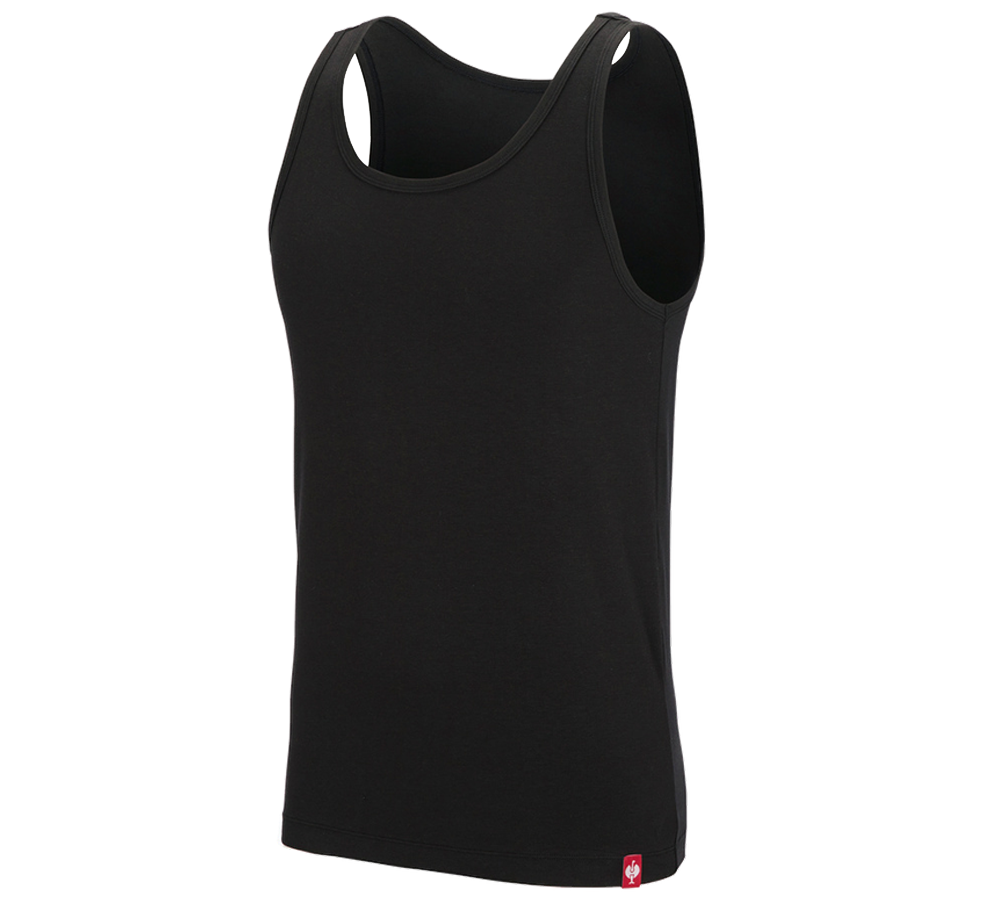 Spodná bielizeň | Termo oblečenie: Atletické tričko e.s. modal + čierna