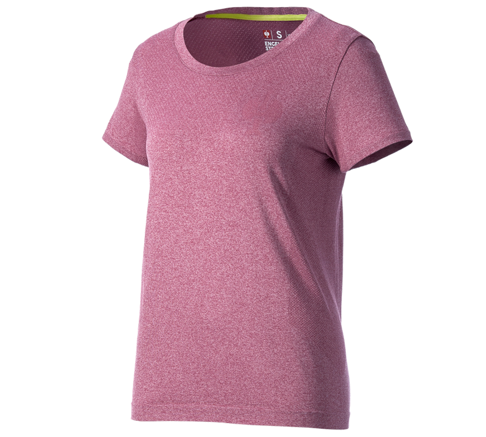 Tričká, pulóvre a košele: Tričko seamless e.s.trail, dámske + ružová tara melanž