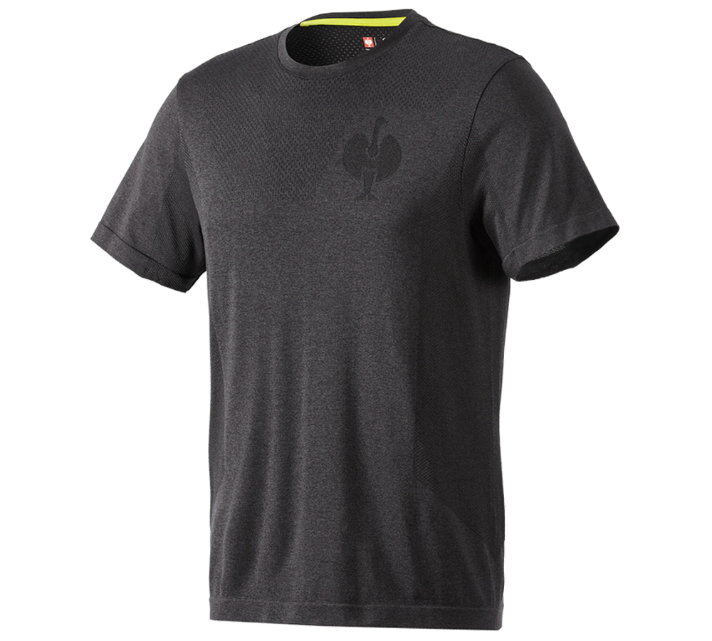 Tričká, pulóvre a košele: Tričko seamless e.s.trail + čierna melanž