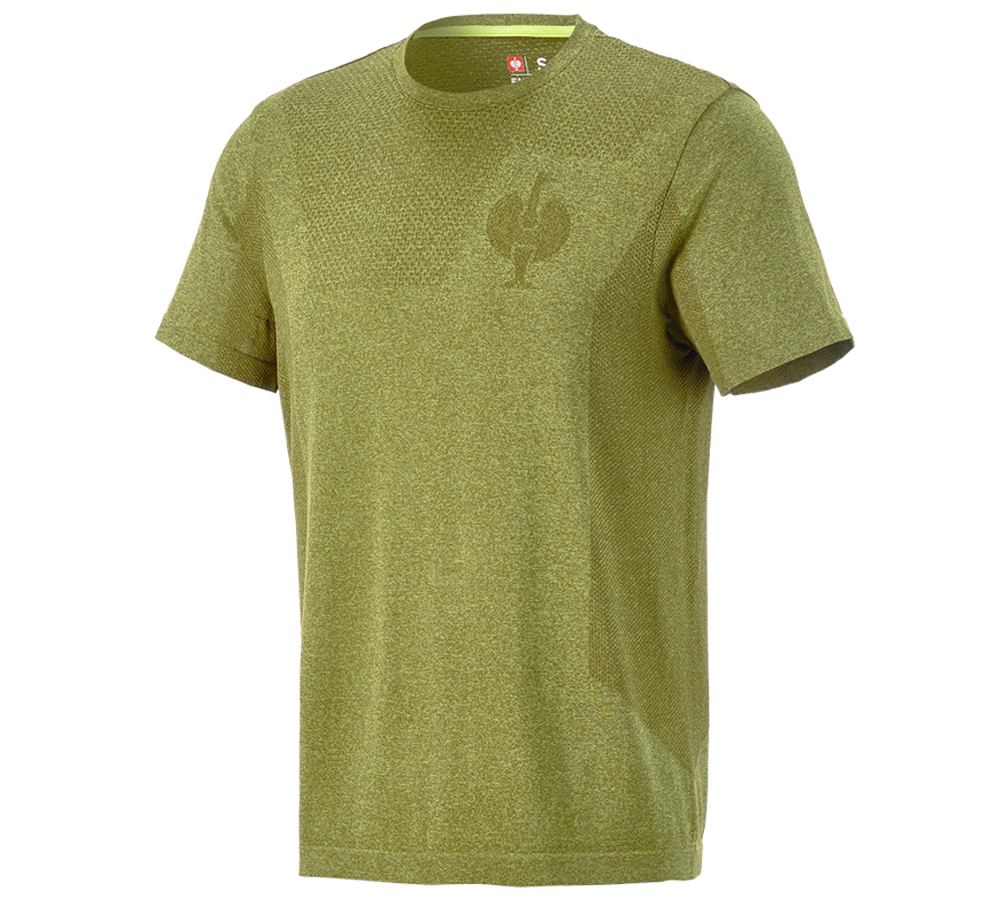 Tričká, pulóvre a košele: Tričko seamless e.s.trail + borievkovo zelená melanž