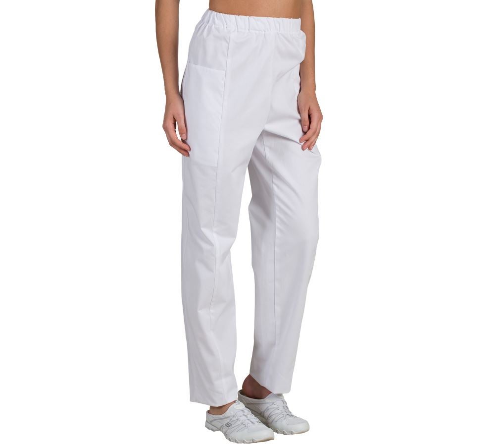 Pracovné nohavice: Dámske nohavice Gabi + biela