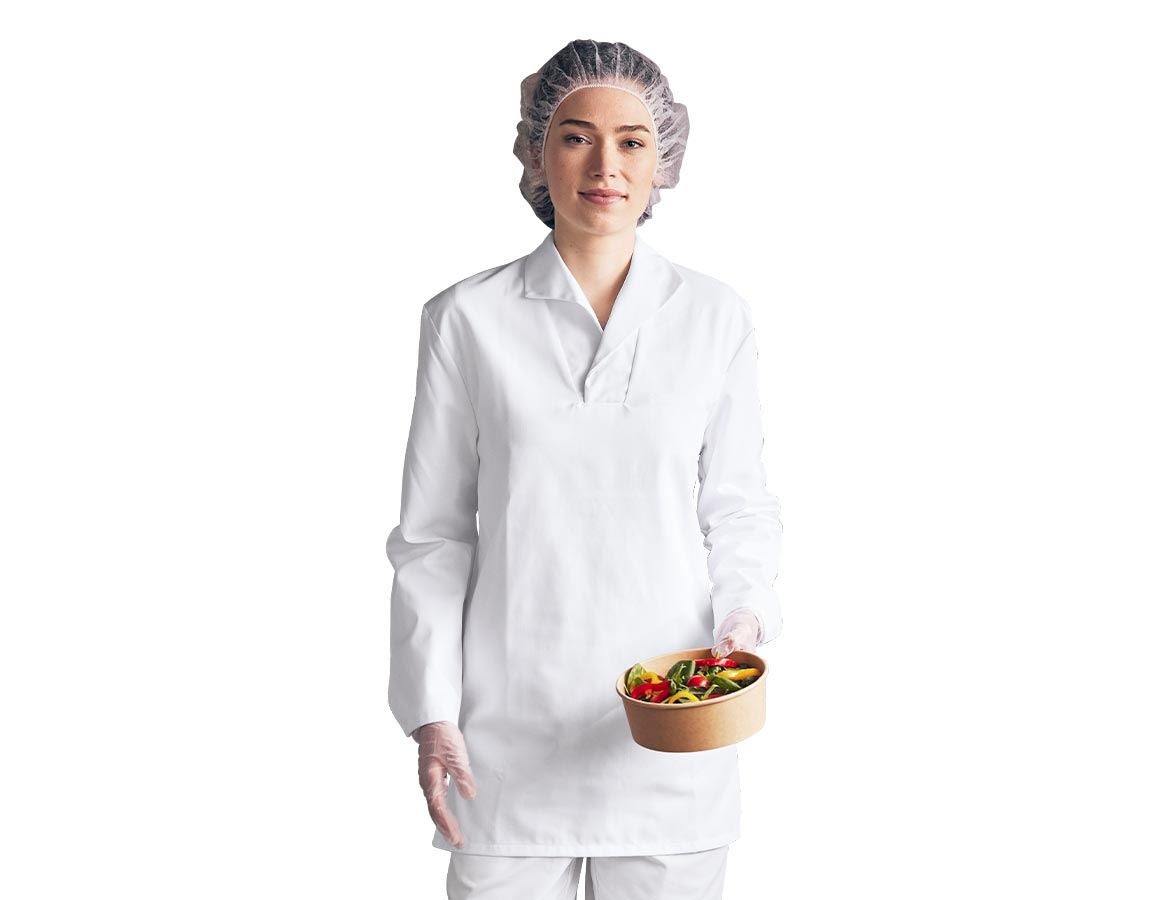 Tričká, pulóvre a košele: Pracovná košeľa HACCP + biela