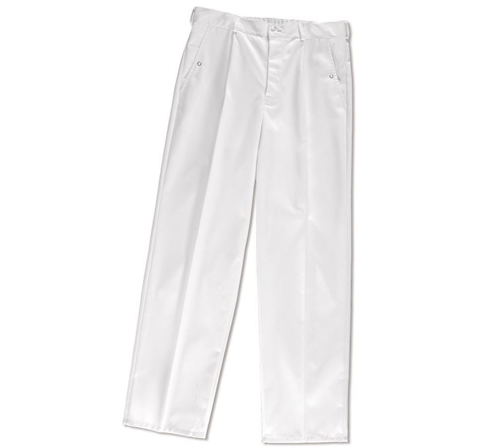 Pracovné nohavice: Pracovné nohavice HACCP + biela