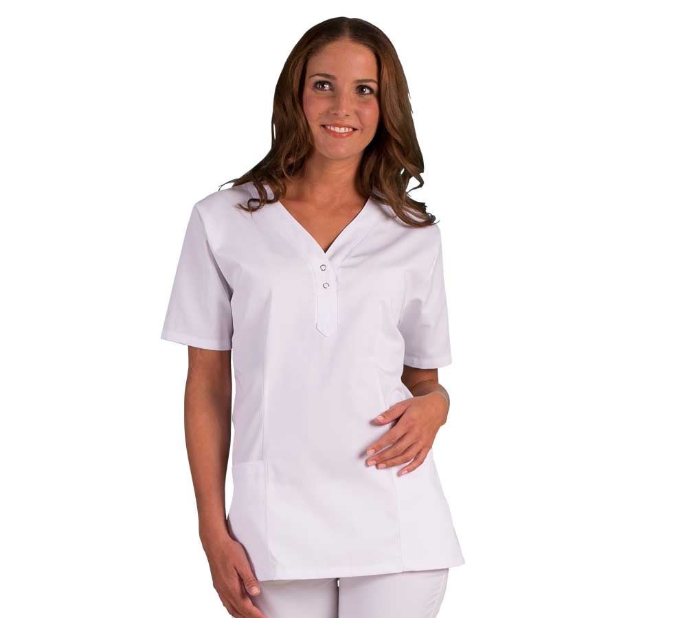 Tričká, pulóvre a košele: Pracovná košeľa Julica + biela