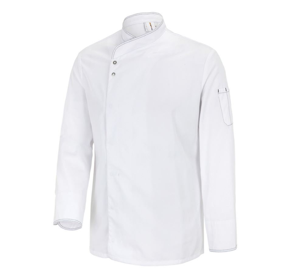 Tričká, pulóvre a košele: Kuchárska bunda Lyon + biela