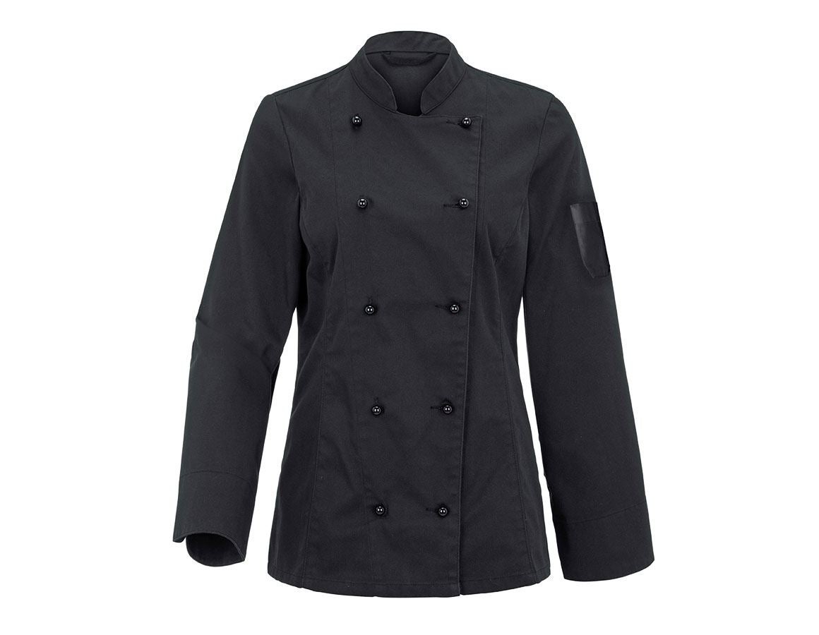 Tričká, pulóvre a košele: Dámska kuchárska bunda Darla II + čierna