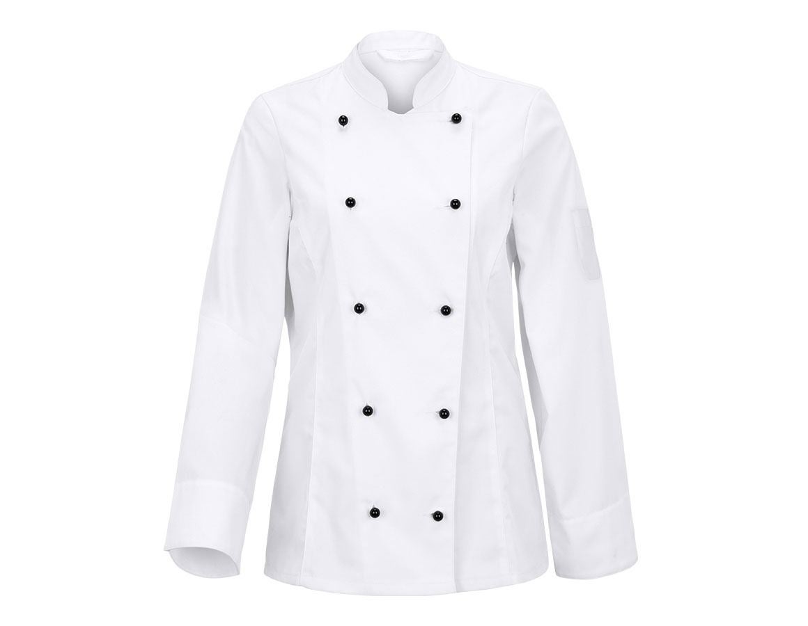 Tričká, pulóvre a košele: Dámska kuchárska bunda Darla II + biela