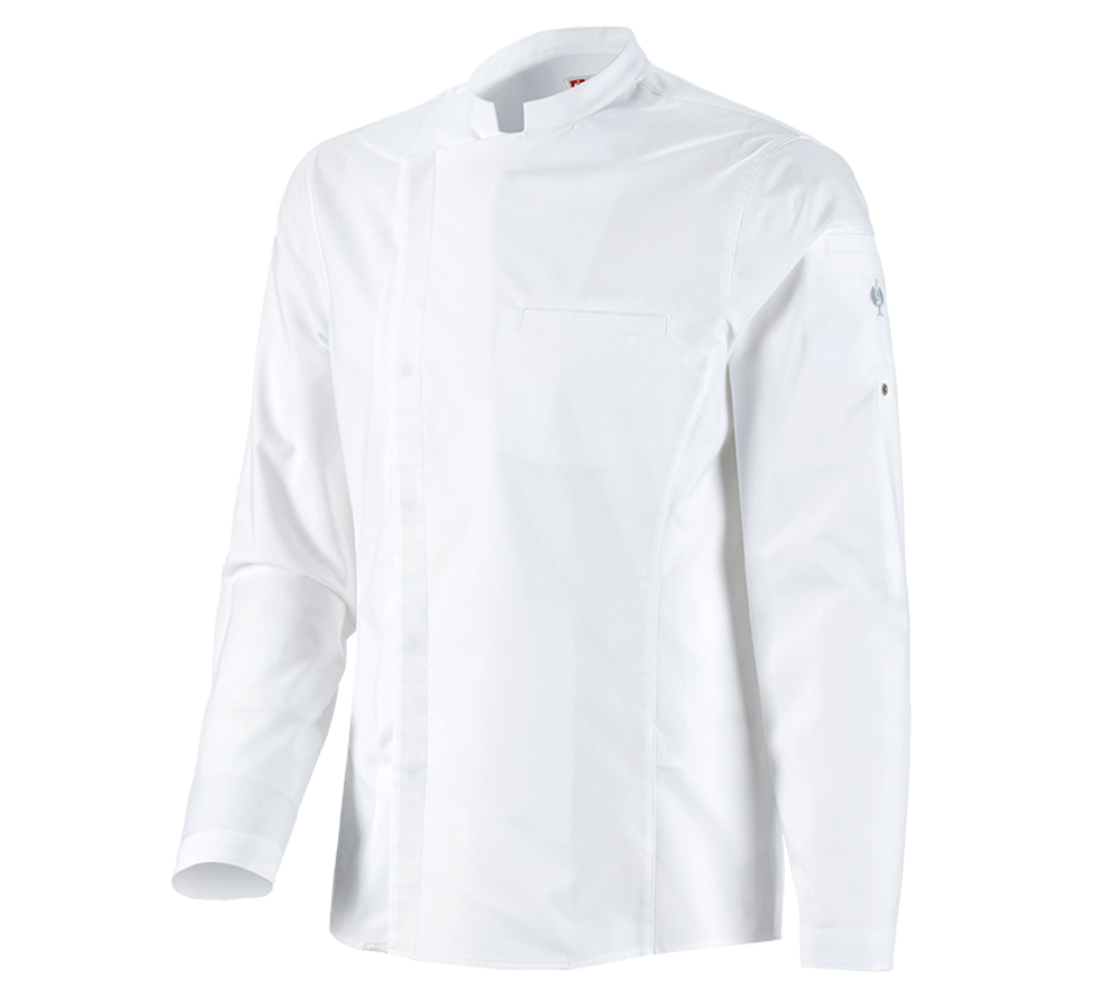 Tričká, pulóvre a košele: Kuchárska košeľa e.s. + biela