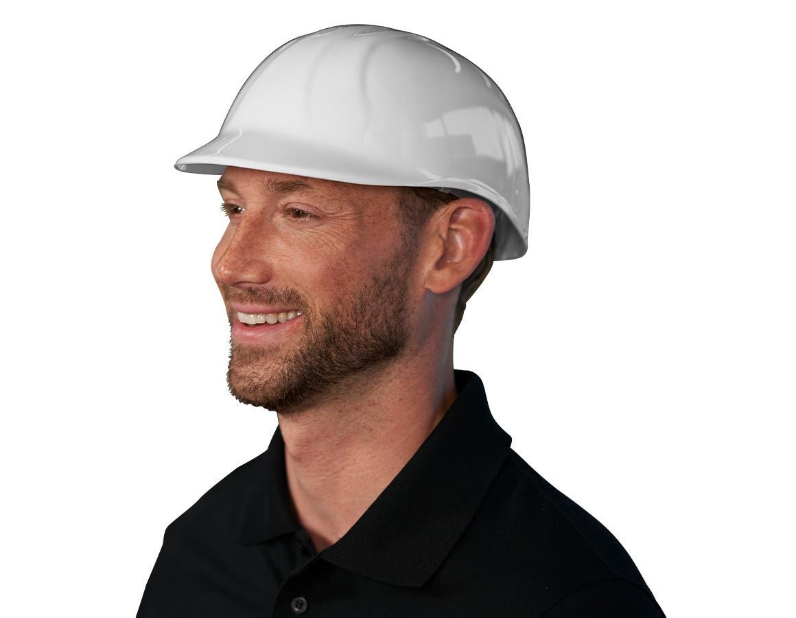 Ochranné prilby: Protinárazová čiapka, biela