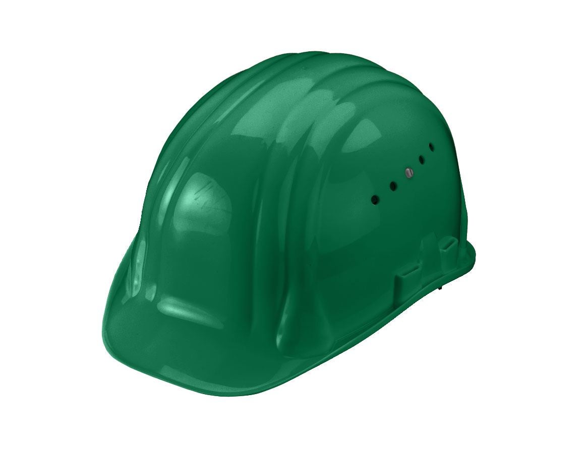 Ochranné prilby: Ochranná prilba Baumeister, 6-bodová,otočný uzáver + zelená