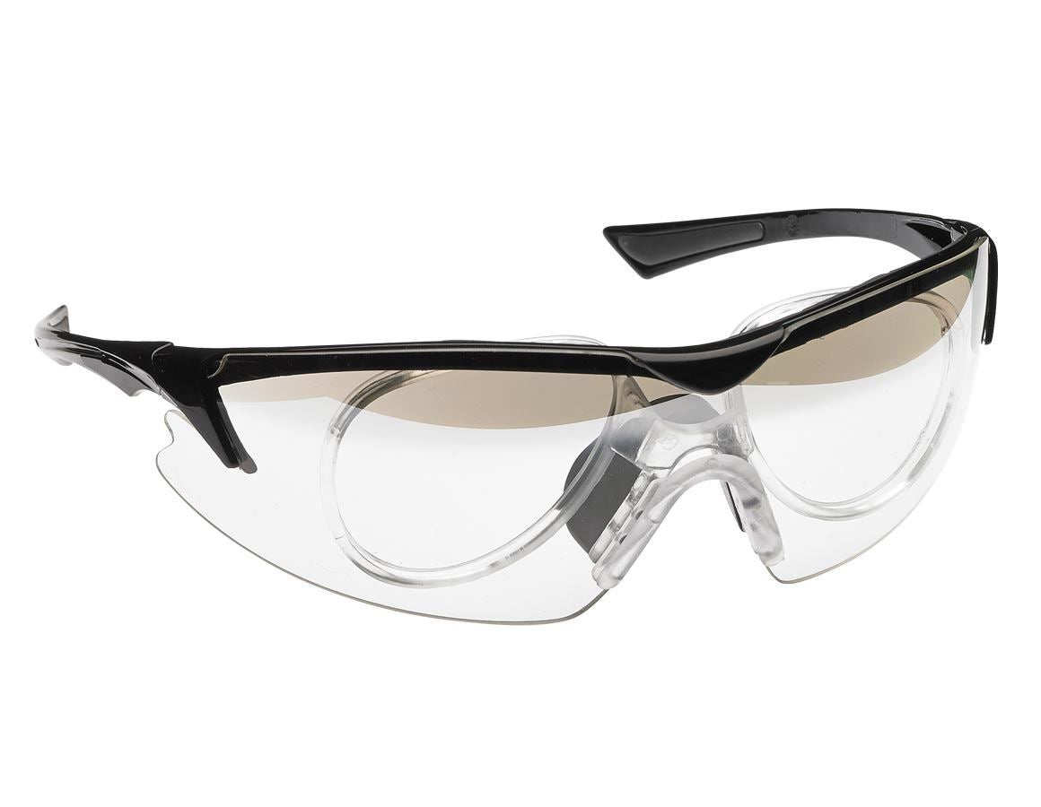Ochranné okuliare: Ochranné okuliare e.s. Araki, s držiakom sklíčok + číra
