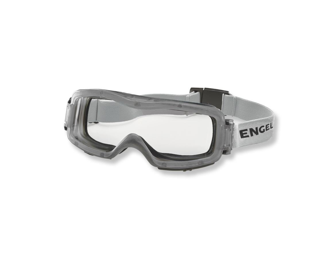 Ochranné okuliare: Ochranné okuliare e.s. Comba + sivá/transparentná