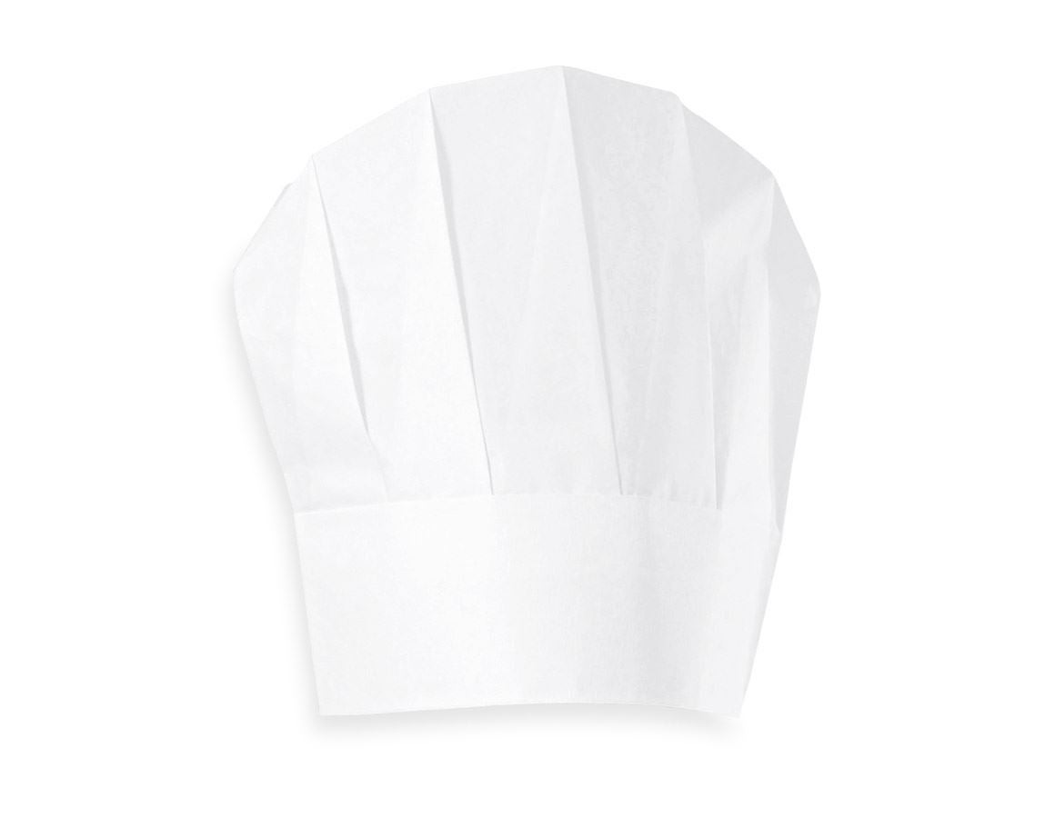 Jednorazové oblečenie: Krepová kuchárska čapica