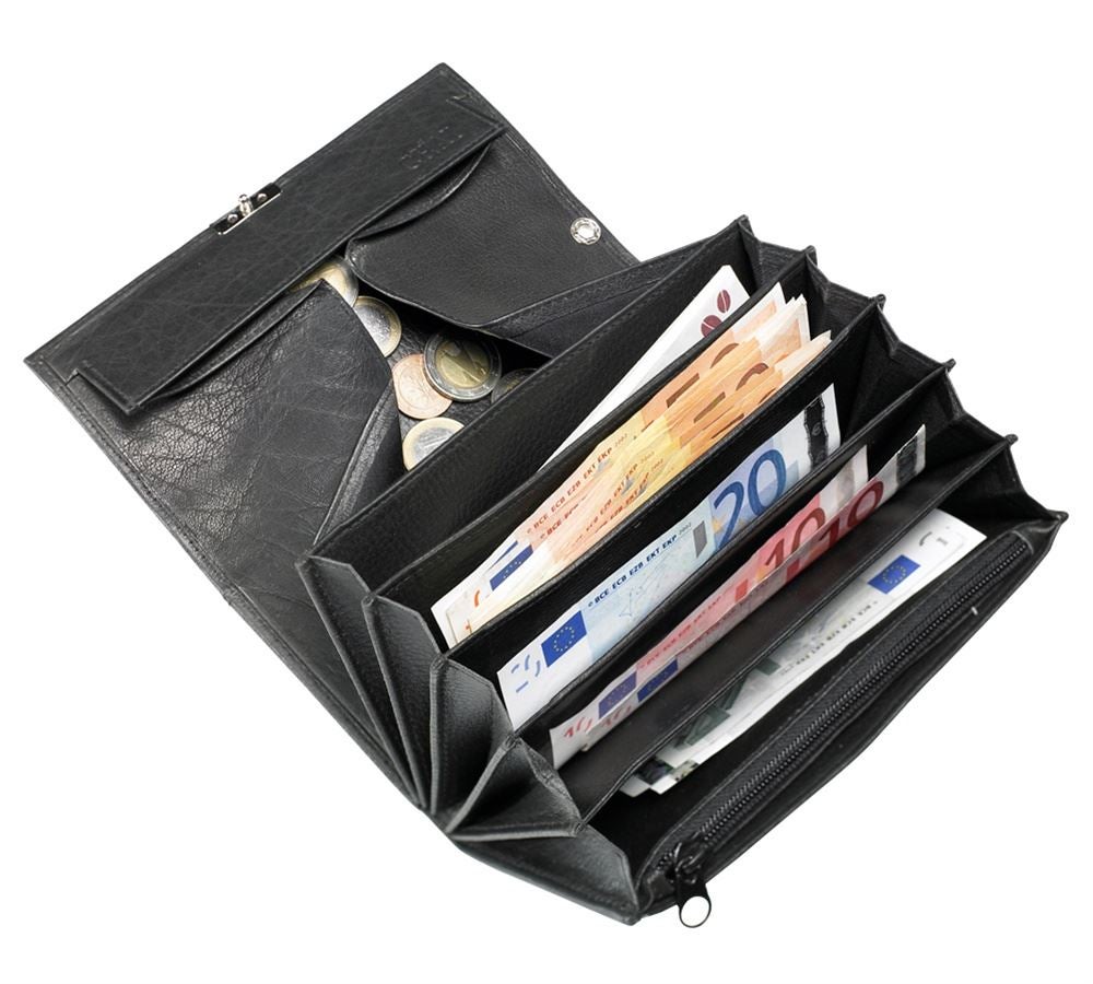 Doplnky: Čašnícka peňaženka s priezorom + čierna