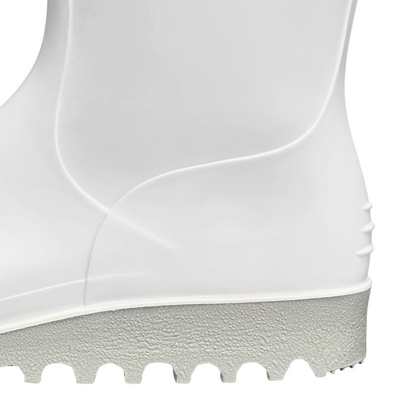Gastro / Kuchárska obuv: OB dámska špeciálna vysoká pracovná obuv + biela 2
