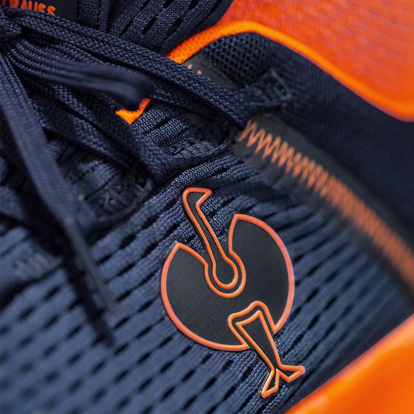 Obuv: SB Bezpečnostná obuv e.s. Tarent low + tmavomodrá/výstražná oranžová 2