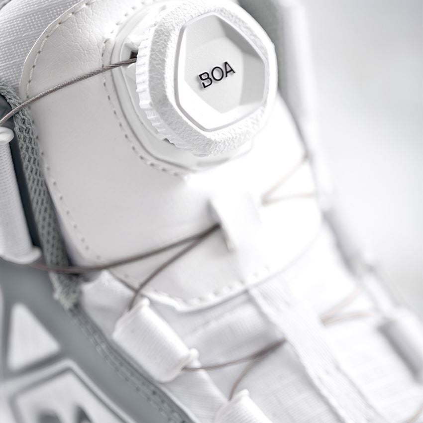 S1P: S1P bezpečnostná obuv e.s. Baham II mid + biela/platinová 2