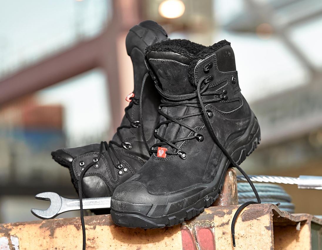 Strechári / Tesári / Pokrývač obuv: S3 bezpečnostná obuv e.s. Okomu mid + čierna