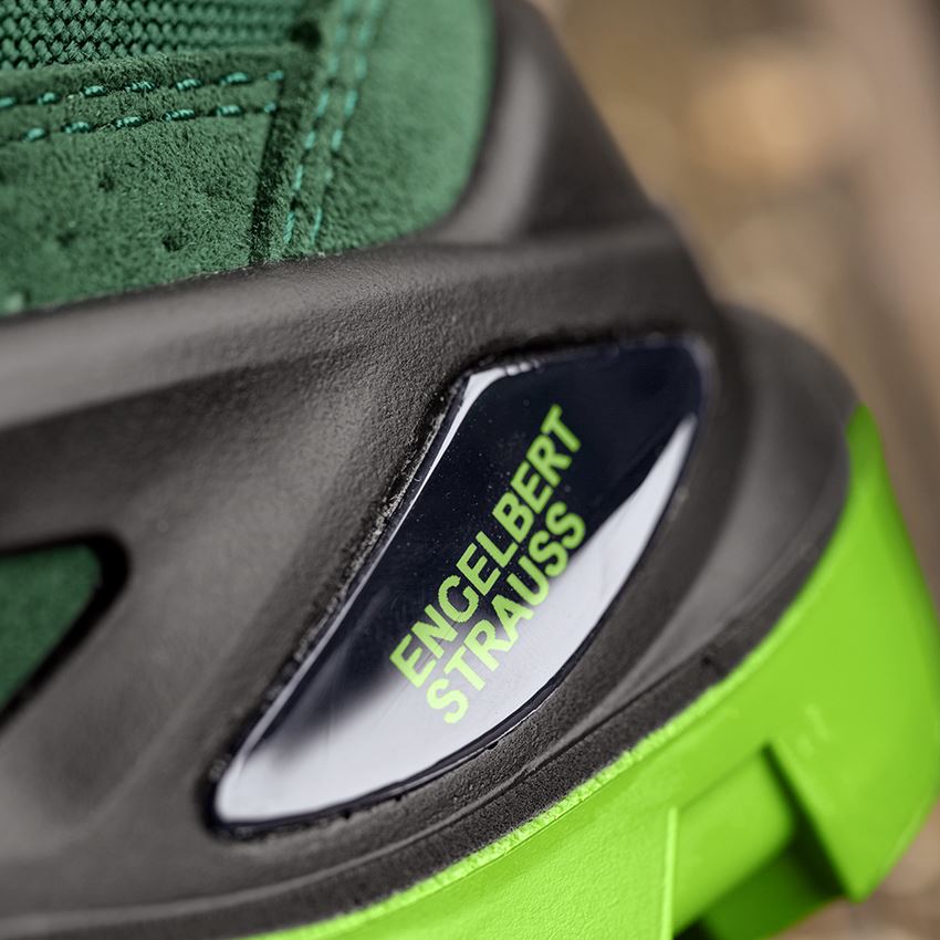 S3: e.s. S3 bezpečnostná obuv Kastra II mid + zelená/morská zelená 2