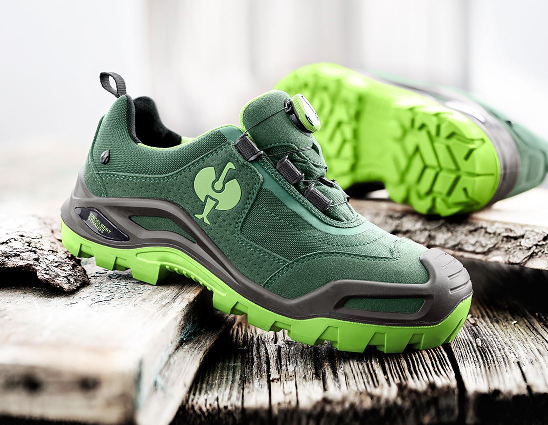 S3: S3 Bezpečnostná obuv e.s. Kastra II low + zelená/morská zelená