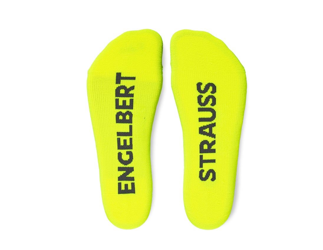 Ponožky | Pančuchy: e.s. Univerzálne ponožky Function light/low + výstražná žltá/antracitová 2