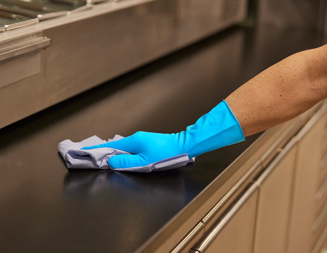 S povrchovou úpravou: Latexové rukavice do domácnosti