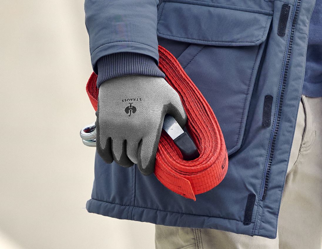 S povrchovou úpravou: PU zimné rukavice Comfort 3